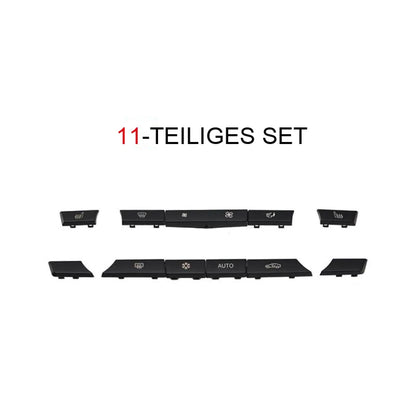 Mavlaro Klimabedienung-Tastenkappen 11/12/14-teilig für BMW F10/F11/F07/F06/F12/F13/F01/F02