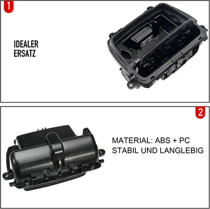 Mavlaro Mittelkonsole Aschenbecher Ersatz 51169206347 für BMW 5er F10 2010-2017 / 5er F11 2010-2017