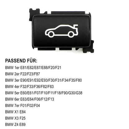 Mavlaro Heckklappen-Taster Abdeckung 3M für BMW 1er-7er X1 X3 Z4 E/F-Chassis