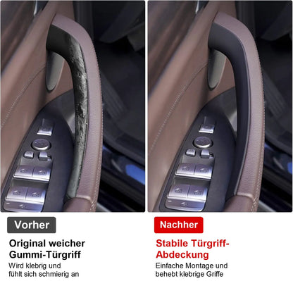 Mavlaro Innentürgriff-Abdeckungen 2-teilig ohne Türverkleidungsausbau für BMW X3 G01/X3 M F97 & X4 G02/F98