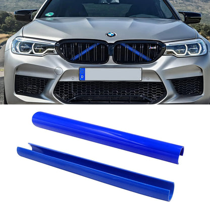 Mavlaro V-Brace Abdeckung Grillstreifen 2 Stück für BMW 1er-8er F20/F30/G30/G11