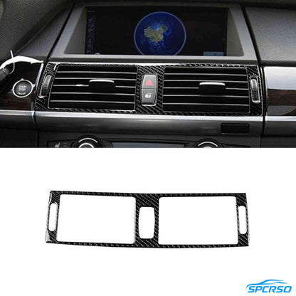 Mavlaro Echtcarbon Armaturenbrett- & Konsolen-Set 16-teilig für BMW X5 E70 & X6 E71/E72 2007-2014