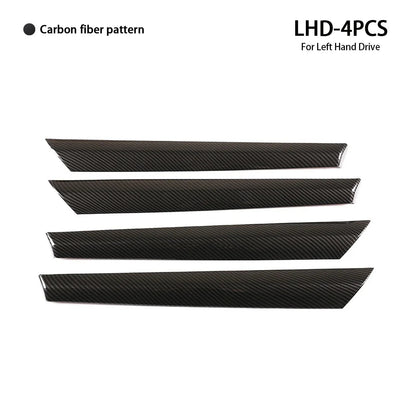 Mavlaro Türverkleidungs-Zierleisten Carbon-Look 4-teilig für BMW X3 F25 & X4 F26 2011-2017