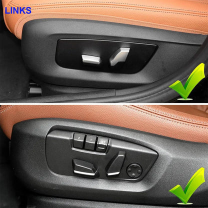 Mavlaro Sitzschienen-Abdeckung Ersatz für BMW 5er/6er/7er/X5/X6 OE 52107317458/59