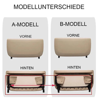 Mavlaro Sitzrücken-Staufach-Abdeckung Ersatzteil für BMW 5er F10 2010-2017 / 5er F11 2010-2017 / 5er F07 2009-2017 / 7er F01 2008-2015 / 7er F02 2008-2015