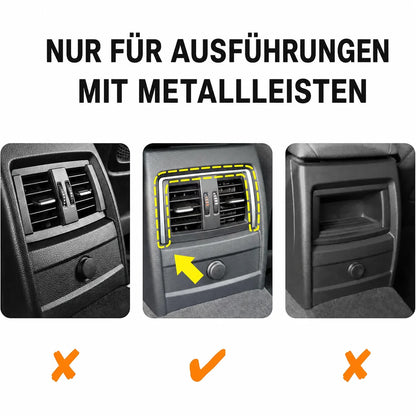 Mavlaro Hecklüftungsdüsen-Rahmenblende in Carbon-Optik für BMW F30/F31/F34 & F32/F36