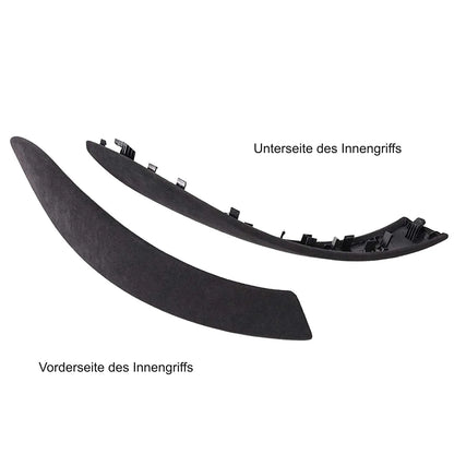 Mavlaro Alcantara-Optik Türgriff-Abdeckung innen/außen für BMW F30/F31/F32/F80 2012-2019