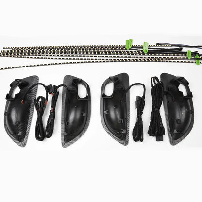 Mavlaro LED Ambientebeleuchtung Türleisten 4-teilig für BMW 5er F10 2010-2017 / 5er F11 2010-2017