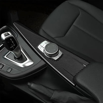 Mavlaro Multimedia-Blende Carbon-Optik 3M für BMW 3er F30/F31/F34 & 4er F32/F36