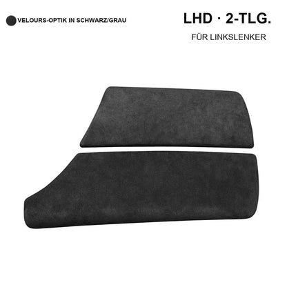 Mavlaro Alcantara-Optik Mittelarmlehnen-Abdeckung 2-teilig für BMW 5er F10 2010-2017 / 5er F11 2010-2017