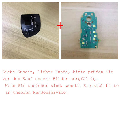 Mavlaro Wählhebelblende mit LED-Platine für BMW F-Serie 2er-7er/X3-X6 2013-2016