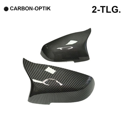 Mavlaro Spiegelkappen-Ersatzpaar für BMW 5er F10/F11/F07, 6er F06/F12/F13 & 7er F02 LCI