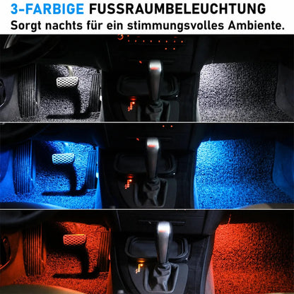 Mavlaro LED Fußraum Ambient Light 2 Stück für BMW F20/F22/F30/F32/F10/F01/X3/X4