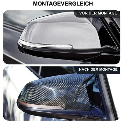 Mavlaro Echtcarbon/Forged-Carbon Spiegelkappen Ersatz für BMW F30/F31/F32/F36 & X1 E84