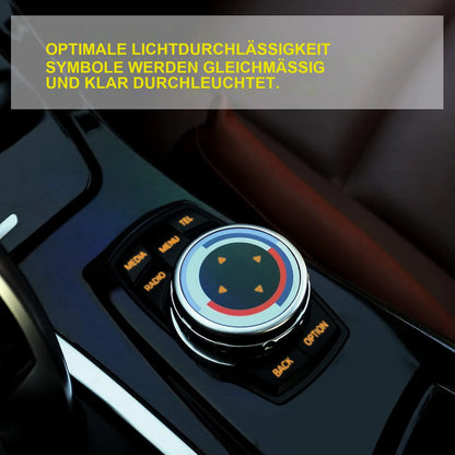 Mavlaro iDrive Controller Drehknopf-Abdeckung für BMW F10/F11/F12/F13/F01/F02/X3 F25