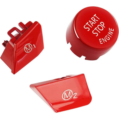 Mavlaro M1/M2 Lenkrad-Tasten + Startknopf Ersatz für BMW F80/F82/F10/F15/F30/F32