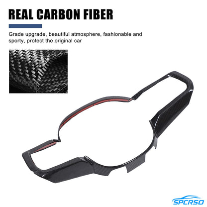 Mavlaro Echtcarbon Lenkrad-Blende für BMW 5er G60/i5 2024-2025