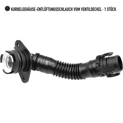 Mavlaro Kurbelgehäuseentlüftung Schlauch 11127584128 für BMW N55 E90 F10 F25 F15