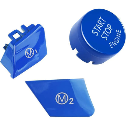 Mavlaro M1/M2 Lenkrad-Tasten + Startknopf Ersatz für BMW F80/F82/F10/F15/F30/F32