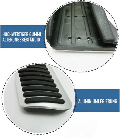Mavlaro Pedalauflagen Set ohne Bohren für BMW E90 F10 F12 F01 F25 F26 E70 E71 E89