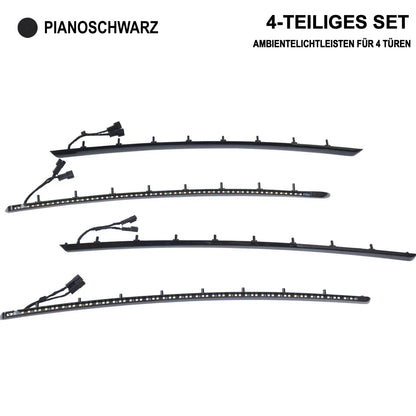 Mavlaro LED Ambientebeleuchtung Türleisten 4-teilig für BMW 3er F30 2011-2018 / 3er F31 2012-2019 / 3er F80 2014-2018