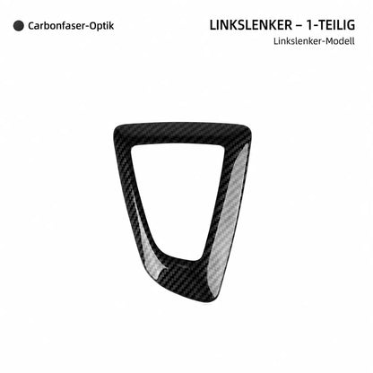 Mavlaro Schaltkulissenrahmen-Blende in Carbon-Optik für BMW F20/F21/F22/F23/F30-F36