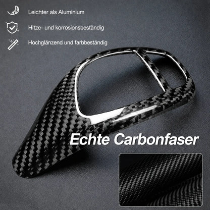 Mavlaro Echtcarbon Schaltknauf-Blende für BMW F20/F21/F30/F32/F33/F34/F10/F11/F15/E70/E71