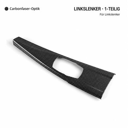 Mavlaro Multimedia-Blende Carbon-Optik 3M für BMW 3er F30/F31/F34 & 4er F32/F36