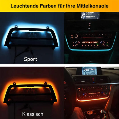 Mavlaro LED Mittelkonsole Ambient Light Panel für BMW 3er F30/F31 & 4er F32/F33