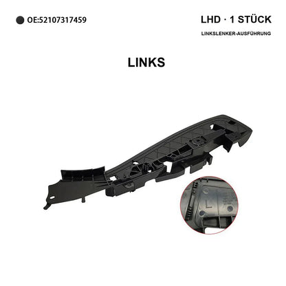 Mavlaro Sitzschienen-Abdeckung Ersatz für BMW 5er/6er/7er/X5/X6 OE 52107317458/59