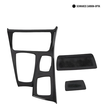Mavlaro Carbon-Optik Schaltkulissenblende für BMW 5er F10 Linkslenker
