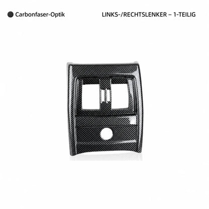 Mavlaro Hecklüftungsdüsen-Rahmenblende in Carbon-Optik für BMW F30/F31/F34 & F32/F36