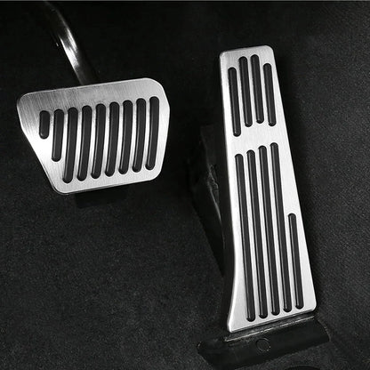 Mavlaro Pedalauflagen Set ohne Bohren für BMW F20 F30 G20 G30 G01 G05 G07