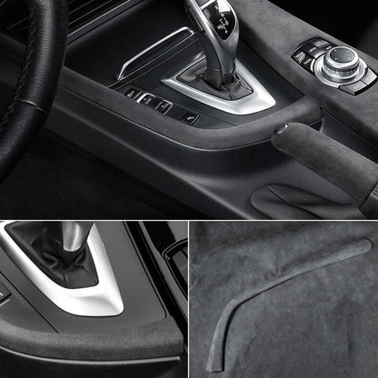 Mavlaro Alcantara-Optik Innenraum-Blenden Set für BMW 3er F30 2011-2018 / 4er F33 2013-2020 / 3er F34 2013-2020 / 4er F36 2014-2021 / 3er F31 2012-2019 / 4er F32 2013-2020
