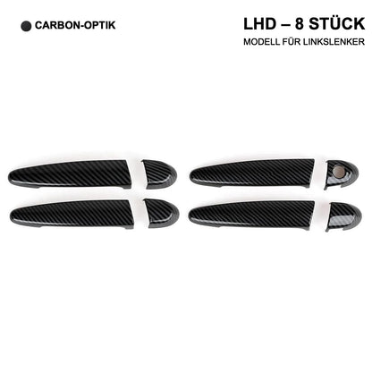 Mavlaro Außentürgriff-Abdeckungen in Carbon-Optik für BMW 3er/4er/X1/X3/X4/X5/X6