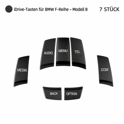 Mavlaro iDrive Tasten Ersatz 7-teilig für BMW F20/F21 F22/F23 F30/F31 F80 F82 F48