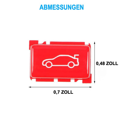 Mavlaro Heckklappen-Taster Abdeckung 3M für BMW 1er-7er X1 X3 Z4 E/F-Chassis
