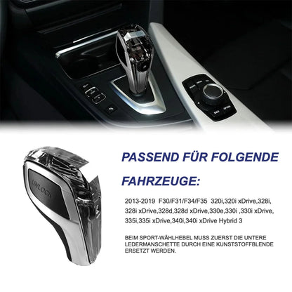 Mavlaro Crystal LED Gangwahlschalter für BMW 3er F30 2011-2018 / 3er F31 2012-2019 / 3er F34 2013-2020