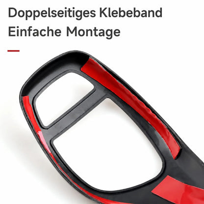 Mavlaro Schaltknauf-Abdeckung in Carbon-Optik für BMW F20-F36/F07/F10/F11/F06/F12/F13/X3-X6
