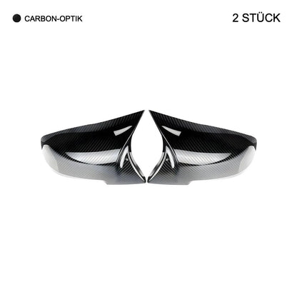 Mavlaro Spiegelkappen Ersatzpaar für BMW F20/F21 F22/F23 F30/F31 F32/F33/F36 F87 E84 2009-2021