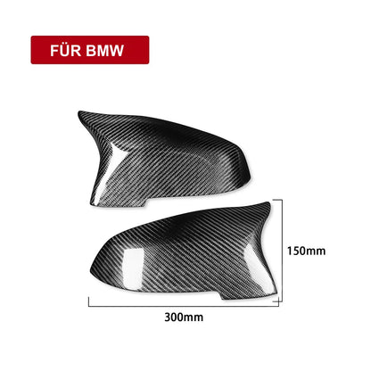 Mavlaro Echtcarbon Spiegelkappen Ersatz für BMW 5er F10 2010-2017 / 5er F11 2010-2017 / 5er F07 2009-2017 / 6er F06 2012-2018 / 6er F12 2011-2018 / 6er F13 2011-2017 / 7er F01 2008-2015 / 7er F02 2008-2015