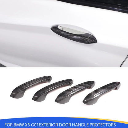 Mavlaro Echtcarbon Außentürgriff-Blenden 4-teilig für BMW X3 G01 2018-2023