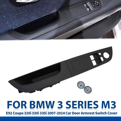 Mavlaro Fensterheberschalter-Blende & Türgriff-Einsatz Ersatz für BMW 3er E92 Coupé 2007-2013 Fahrerseite