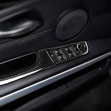 Mavlaro Echtcarbon Fensterheberschalter-Blenden 4-teilig für BMW 3er E90