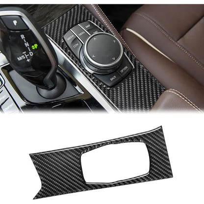 Mavlaro Echtcarbon iDrive Controller-Blende für BMW 5er G30 Linkslenker