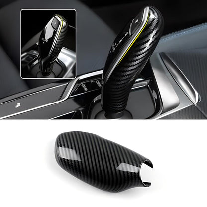 Mavlaro Schaltknauf-Abdeckung in Carbon-Optik für BMW G30/G31/G32/G11/G12/G01/G02