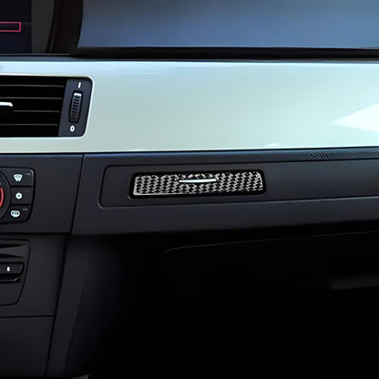 Mavlaro Echtcarbon Beifahrer-Getränkehalter-Panelblenden für BMW E90-E93