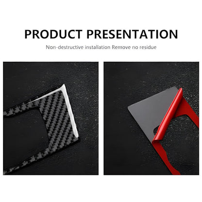 Mavlaro 5D Carbon-Optik CD-Panelblende Style A für BMW E90/E92/E93