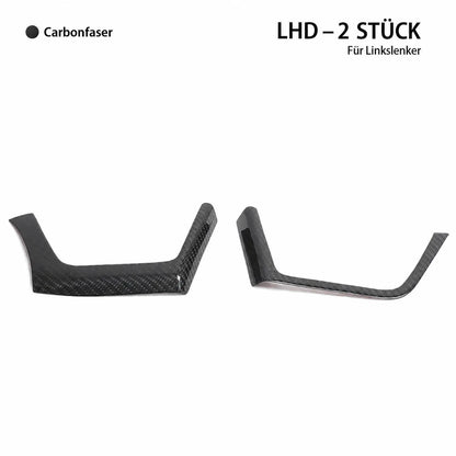 Mavlaro Echtcarbon seitliche Lüftungsdüsen-Blenden 2-teilig für BMW 3er F30 2011-2018 / 4er F32 2013-2020 / 3er F31 2012-2019 / 4er F33 2013-2020