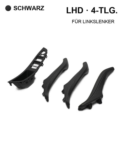 Mavlaro Leder-Innentürgriff Ersatzteile 4-teilig für BMW 5er F10 2010-2017 / 5er F11 2010-2017